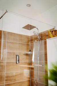 Koupelna v ubytování Das Appartement + 16 fotografií