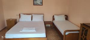Postel nebo postele na pokoji v ubytování Amalias room