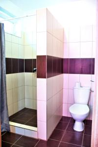 Koupelna v ubytování Apartmány Prameň