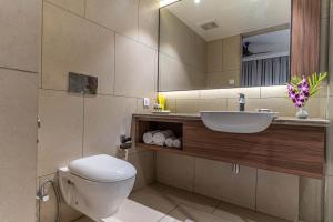 Ванная комната в Nanu Beach Resort & Spa