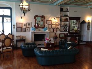 Istumisnurk majutusasutuses Hotel Aliki