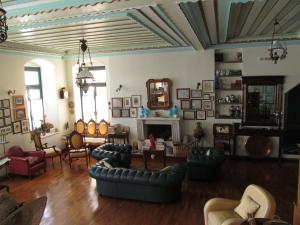 Istumisnurk majutusasutuses Hotel Aliki