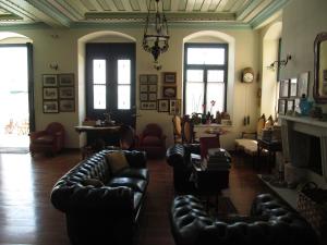 Istumisnurk majutusasutuses Hotel Aliki