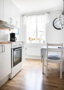 Karl-Oskars Krypin tesisinde mutfak veya mini mutfak