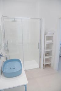 Koupelna v ubytování Casa Thuja