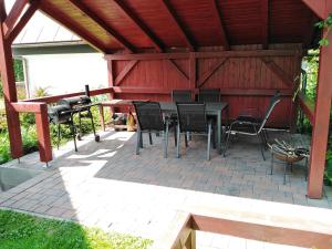 Patio nebo venkovní prostory v ubytování Cottage IRENA in Giant Mountains