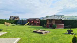 Zahrada ubytování Czerwone Wierchy - sauna i jacuzzi wliczone w cenę pobytu!
