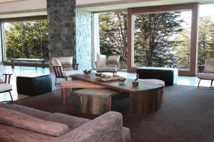 A seating area at Arakur Ushuaia Resort & Spa