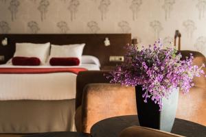 Postel nebo postele na pokoji v ubytování Hotel Costasol