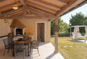 Zahrada ubytování Villa Rustica
