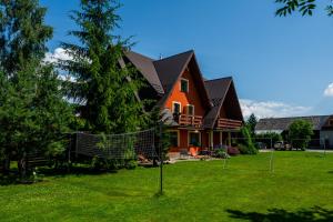 Vonkajšia záhrada v ubytovaní Willa Konda - bania , sauna