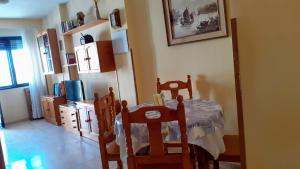 Posezení v ubytování Apto Mar del Este alquiler semanal solo familias
