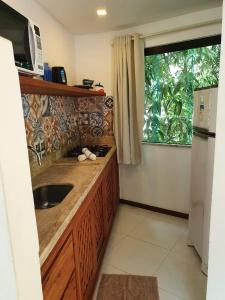 Η κουζίνα ή μικρή κουζίνα στο Apartamento Kosomao