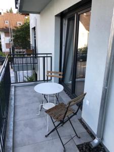 Μπαλκόνι ή βεράντα στο Modernes Apartment