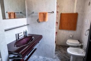 Koupelna v ubytování B&B La Serra