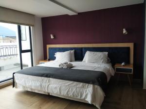 Postel nebo postele na pokoji v ubytování 1460 Luxury Room KAIA - Best Place in Quito