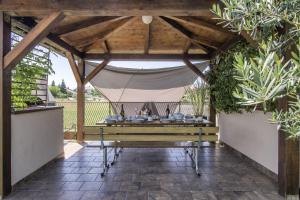 Balkón nebo terasa v ubytování Apartments Istra Croatia