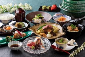 Cibo presso il ryokan o nelle vicinanze