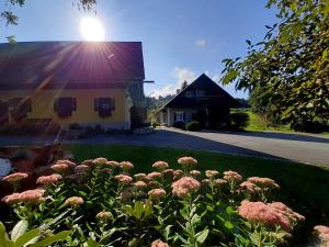 Ogród w obiekcie Schilcherweinbau Vollmaier vlg. Wieser