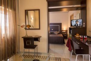 TV o dispositivi per l'intrattenimento presso Hotel Mediterraneo