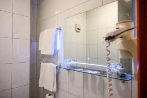Koupelna v ubytování Hotel MB