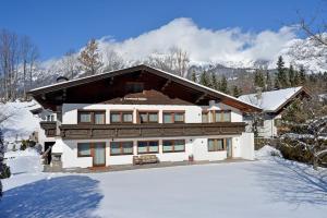 Landhaus Alpina om vinteren
