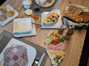 Comida en el bed and breakfast o alrededores