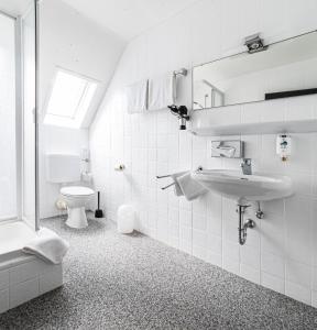 Et badeværelse på Hotel Landgasthaus Sockenbacher Hof