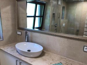 Koupelna v ubytování Ferienwohnung Weibhauser + 21 fotografií