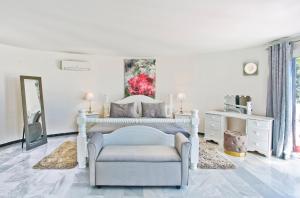Posezení v ubytování Villa Kathleen