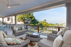 En balkon eller terrasse på Hugh Dent 35 (Family Only)