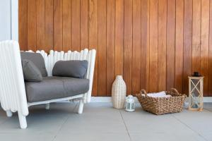 Posedenie v ubytovaní Villas d'Orlando - with private pool and sea view