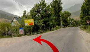 Příroda nedaleko penzionu