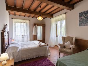 Postel nebo postele na pokoji v ubytování Apartment Vigna La Corte-5 by Interhome