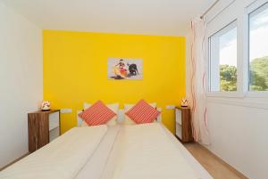 Postel nebo postele na pokoji v ubytování Apartamentos Mar y Sol