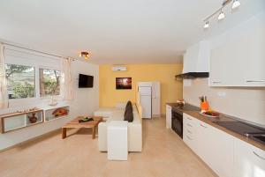 Kuchyň nebo kuchyňský kout v ubytování Apartamentos Mar y Sol