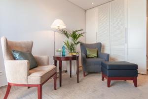 Posezení v ubytování Akzent Hotel Löwen