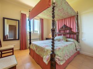A bed or beds in a room at Villa Son Maguet by Interhome