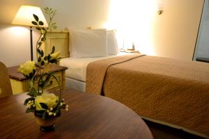 Voodi või voodid majutusasutuse Hoo-Doo Motel toas