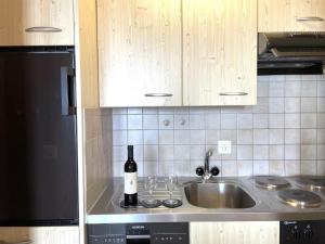 Кухня или мини-кухня в Apartment Konkordia 1 by Interhome
