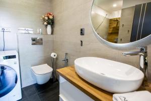 Koupelna v ubytování Apartmány DOME