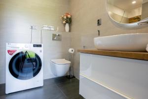 Koupelna v ubytování Apartmány DOME