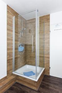 Koupelna v ubytování Ferienwohnung Haus Heimathafen