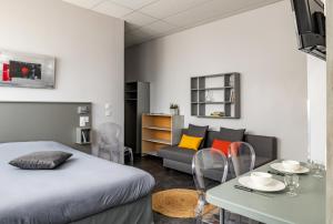 Posezení v ubytování Smartappart Lorient
