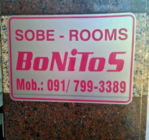 Certifikát, ocenenie alebo iný dokument vystavený v ubytovaní BoNiToS, SOBE-ROOMS