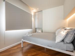Posteľ alebo postele v izbe v ubytovaní Penthouse center