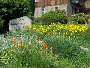 Baneberry Meadows B&B外面的花园