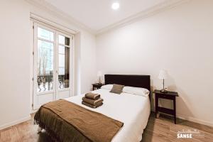 Posteľ alebo postele v izbe v ubytovaní Apartamento San Marcial by SanSe Holidays