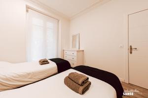 Posteľ alebo postele v izbe v ubytovaní Apartamento San Marcial by SanSe Holidays
