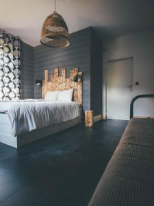 Posteľ alebo postele v izbe v ubytovaní Willa Piwniczka Apartament Jahlowej